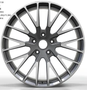 Кованый диск HJ0420 на Porsche